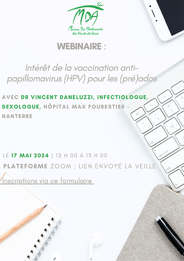 Flyer du webinaire